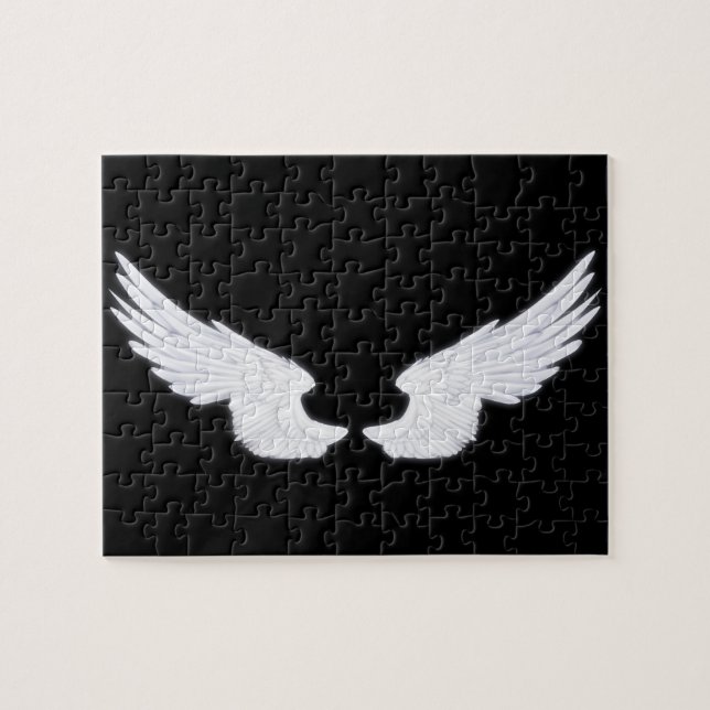 Puzzle Alas blancas del ángel de Falln (Horizontal)