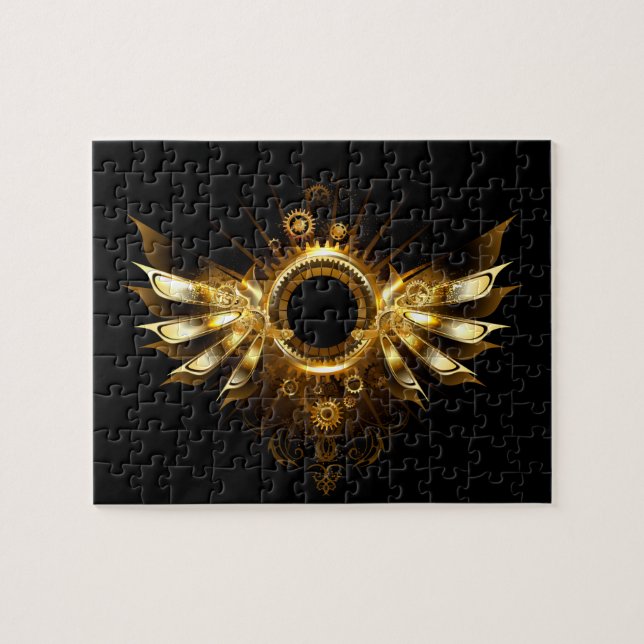 Puzzle Alas de steampunk (Horizontal)