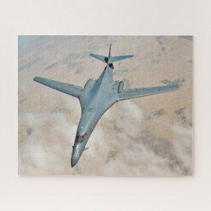 Puzzle Alas del B-1B en vuelo barridas completamente haci
