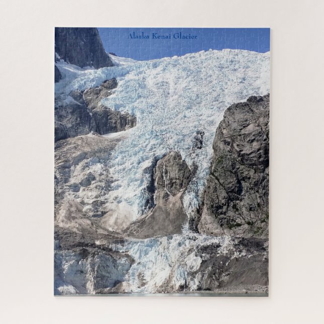 Puzzle Alaska glaciar Kenai (Vertical)