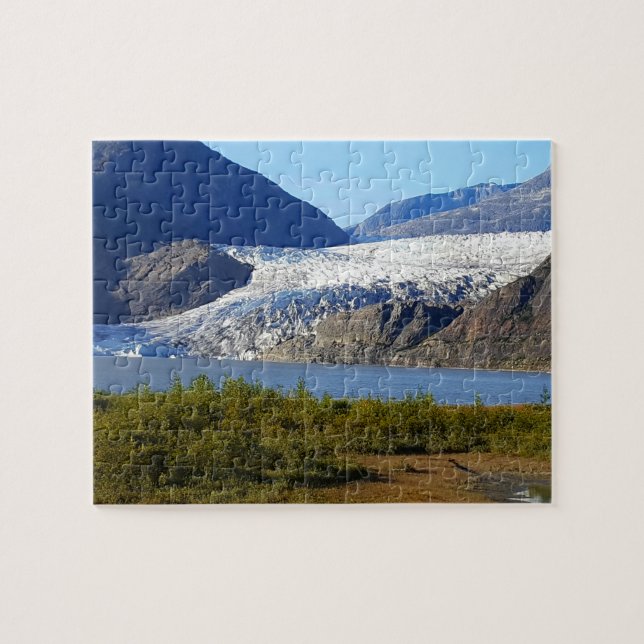Puzzle Alaska Mendenhall Glacier Juneau (Horizontal)