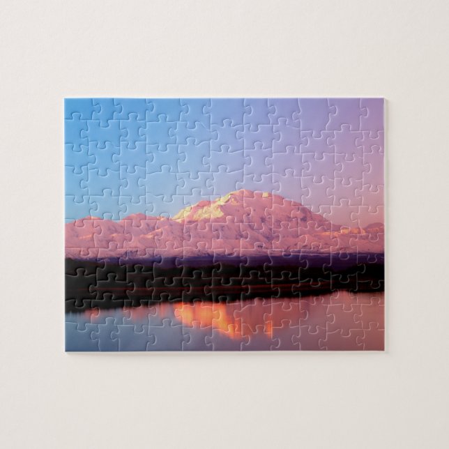 Puzzle Alaska, Parque Nacional Denali, Monte McKinley en (Horizontal)