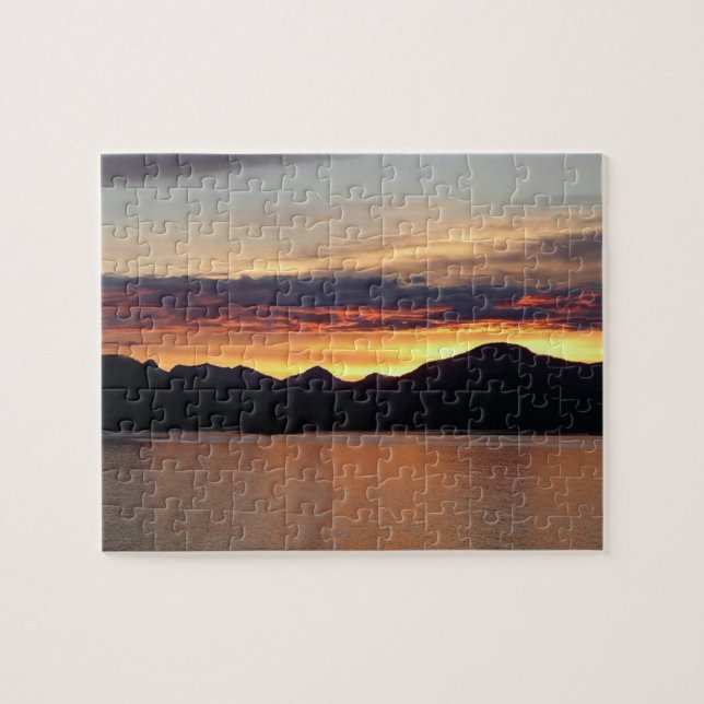 Puzzle Alaskan Sunset I Beautiful Alaska Photography (Horizontal)
