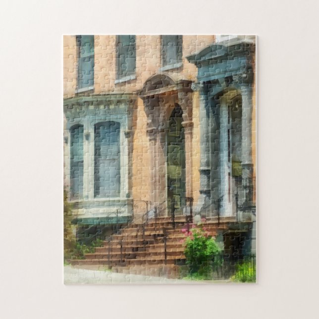 Puzzle Albany NY Brownstone (Vertical)
