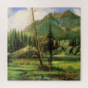 Puzzle Albert Bierstadt - Montañas de Sierra Nevada,