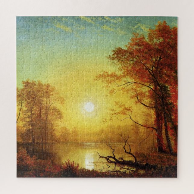 Puzzle Albert Bierstadt, Sunrise, (Vertical)