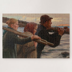 Puzzle Albert Edelfelt - En el archipiélago exterior