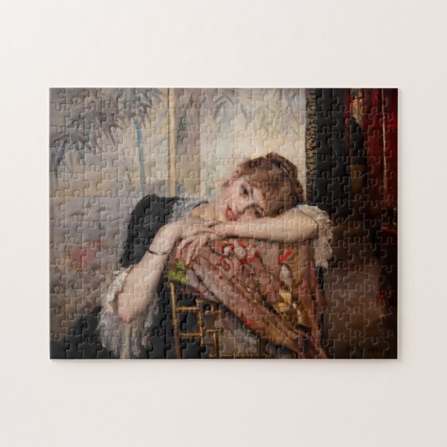 Puzzle Albert Edelfelt - La Parisienne / Virginie (Horizontal)
