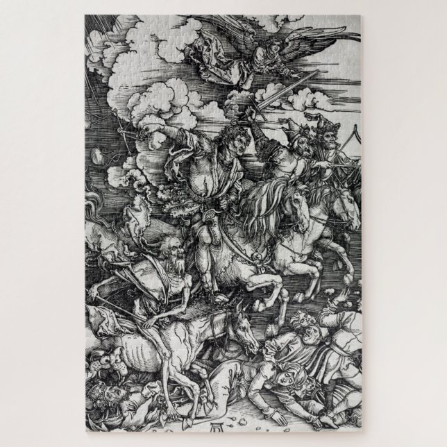 Puzzle Albrecht Dürer Cuatro jinetes del Apocalipsis Pos (Vertical)