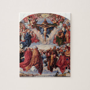 Puzzle Albrecht Durer - toda la imagen de los santos