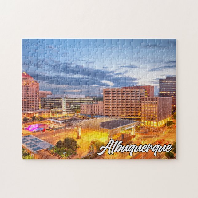 Puzzle Albuquerque, Nuevo México, Estados Unidos (Horizontal)