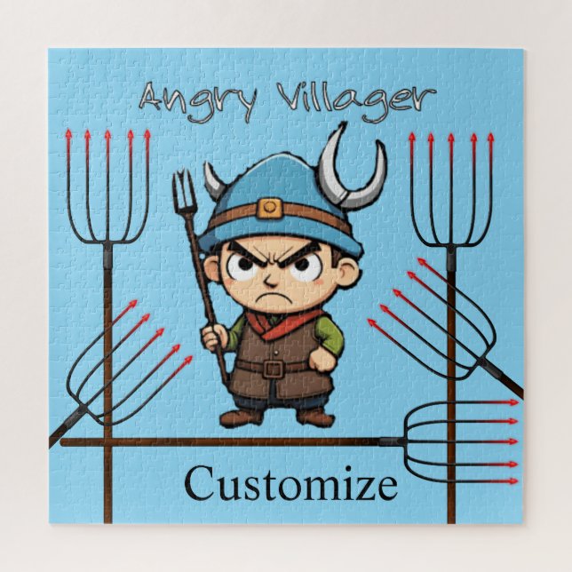Puzzle Alcalde enfadado con horca Thunder_Cove (Vertical)