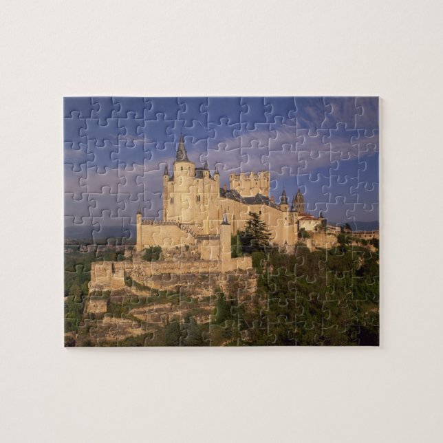 Puzzle Alcázar y Catedral, Segovia, Castilla León, (Horizontal)