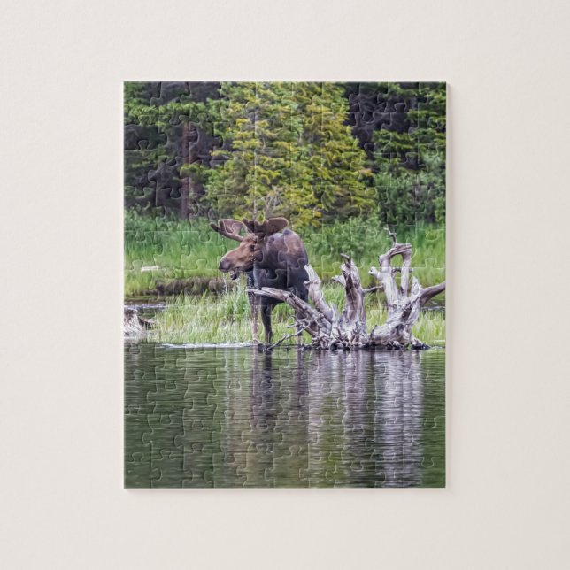 Puzzle Alces flojos (Vertical)