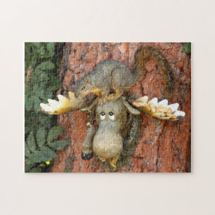 Puzzle Alces y ardilla