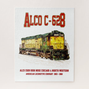 Puzzle Alco C-628 alias Alco Century 628 Locomotora Diese
