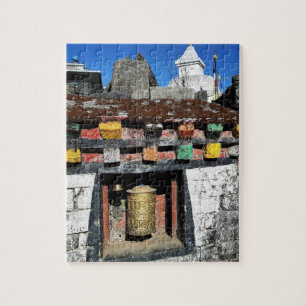 Puzzle Aldea de Chaurikharka, Everest Trek & Stupa, Nepal
