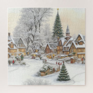 Puzzle Aldea de los navidades