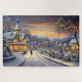 Puzzle Aldea de los navidades