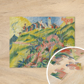 Puzzle Aldea de montaña | Ernst Ludwig Kirchner