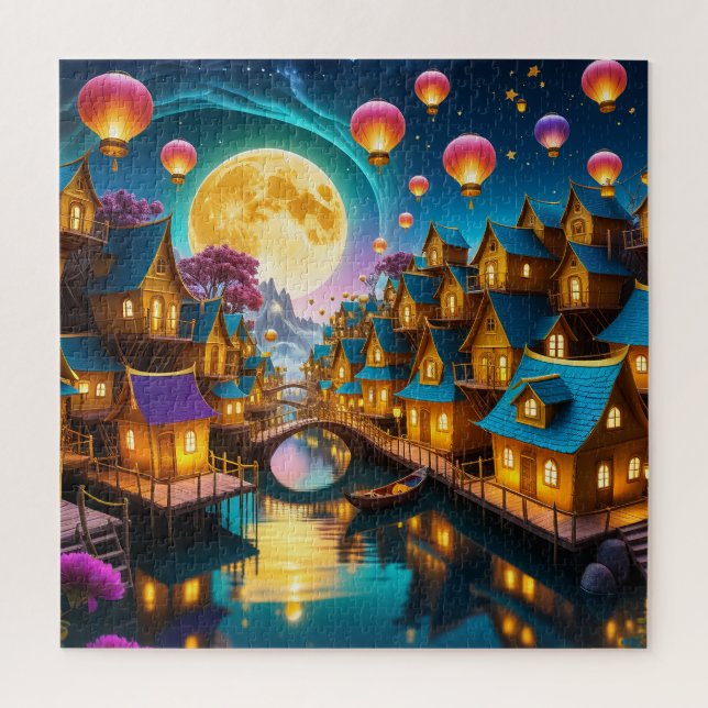 Puzzle Aldea Moon (Vertical)