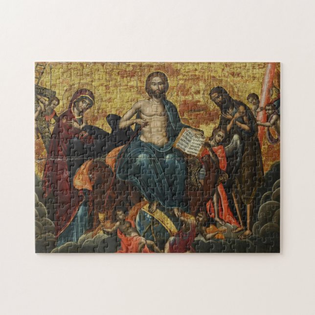 Puzzle Alegoría de la Comunión Santa Icono Ortodoxo (Horizontal)