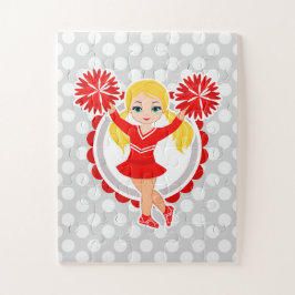 Puzzle Alegre - Alegre de la rubia roja