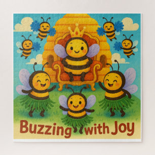Puzzle Alegre con alegría - Celebración del reino de las