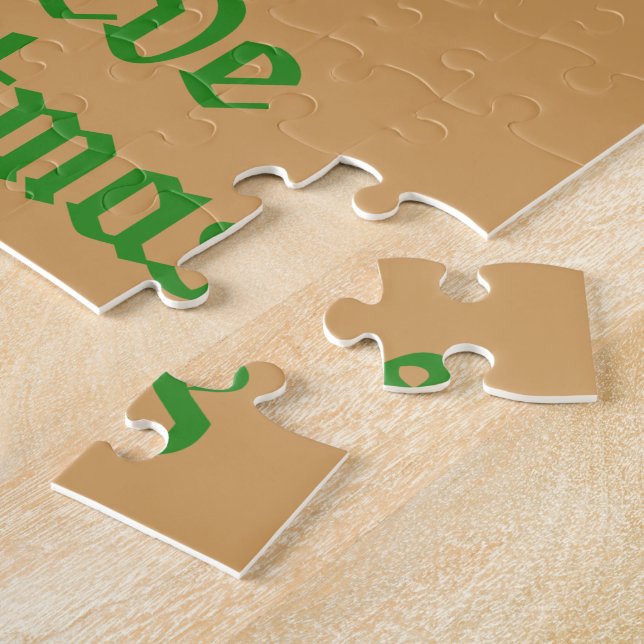 Puzzle Alegría, amor, paz, creencia, Navidades (Lado)