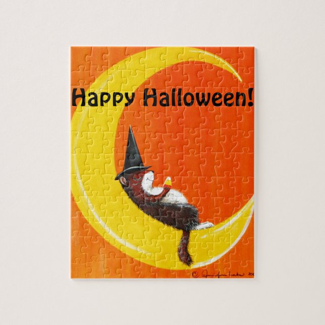 Puzzle ¡Alegría de Halloween! (Vertical)