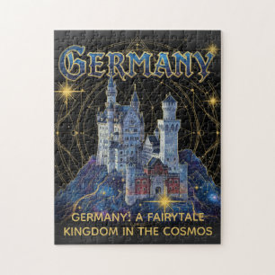 Puzzle Alemania Celestial Castillo de Neuschwanstein Arte