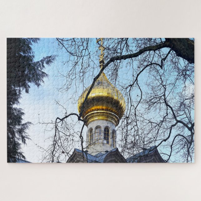 Puzzle Alemania de Baden Baden. (Horizontal)