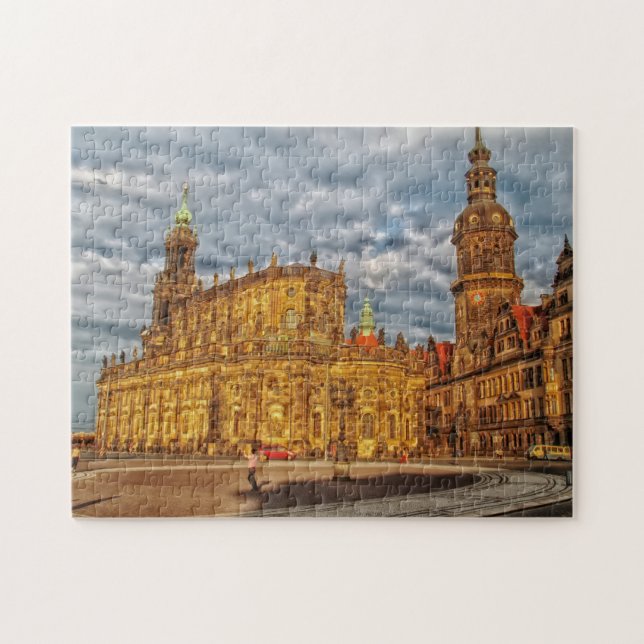 Puzzle Alemania de Dresden. (Horizontal)