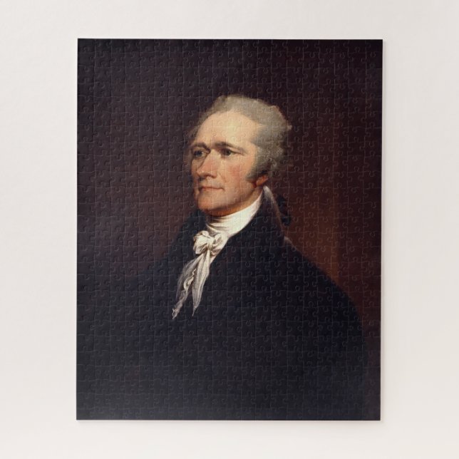 Puzzle Alexander Hamilton: Padre fundador de EE. UU., His (Vertical)