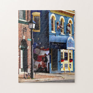 Puzzle Alexandria VA - Estacionan bicicleta en N Saint As