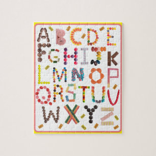 Puzzle Alfabeto divertido