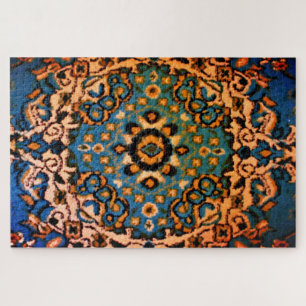 Puzzle Alfombra Oriental Azul