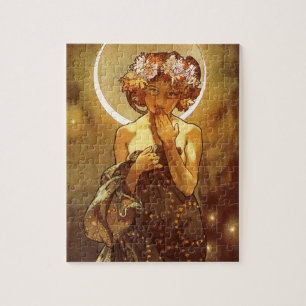 Puzzle Alfons Mucha: Luna
