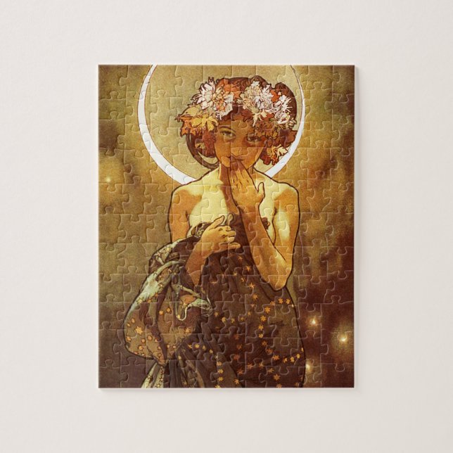 Puzzle Alfons Mucha: Luna (Vertical)