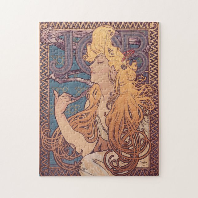 Puzzle Alfonse Mucha Job Art Nouveau (Vertical)