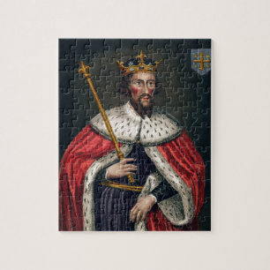 Puzzle Alfred el grande (849-99), después de una pintura