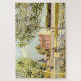 Puzzle Alfred Sisley Casas a orillas del Loing