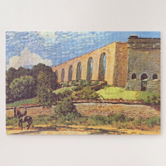 Puzzle Alfred Sisley El acueducto de Marly (Horizontal)