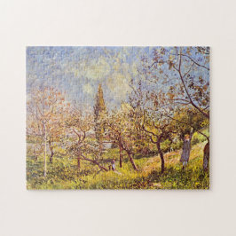 Puzzle Alfred Sisley Orchard en primavera