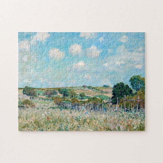 Puzzle Alfred Sisley - The Meadow (Horizontal)