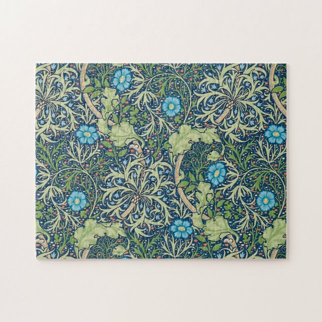 Puzzle Alga marina, William Morris (Horizontal)