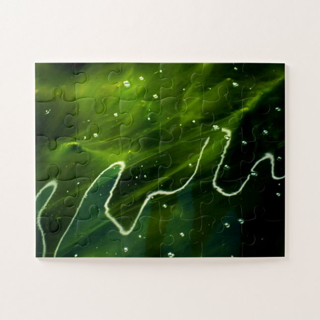 Puzzle Algas verdes y agua 11x14 30pc jpcna (Horizontal)