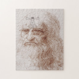 Puzzle Algo en mi mente, el retrato de Leonardo da Vinci