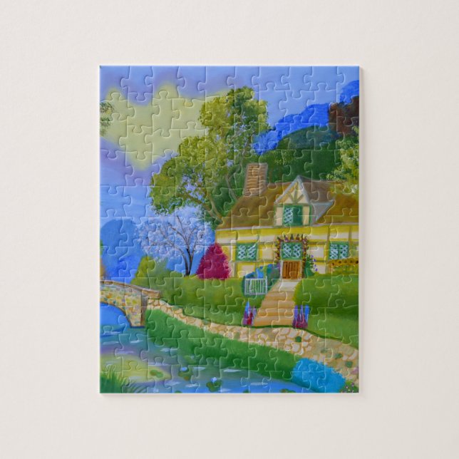 Puzzle Algodón de primavera (Vertical)