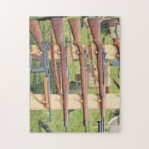 Puzzle Algunas armas pequeñas de la Segunda Guerra Mundi